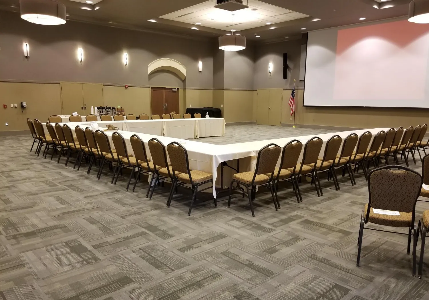 Commercial Installation  Meeting hall